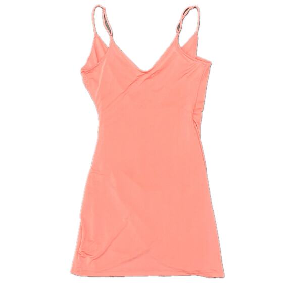 Pink wrap mini dress Urban Outfitters romantic glam night out - Picture 3 of 8